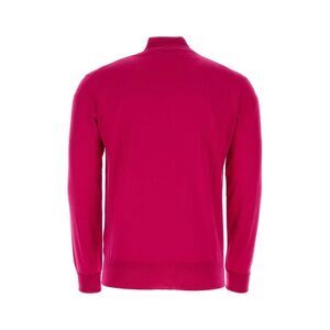 PT TORINO Men's Mock Neck Long Sleeve Knit Sweater Men PINK Sweaters & Cardigans